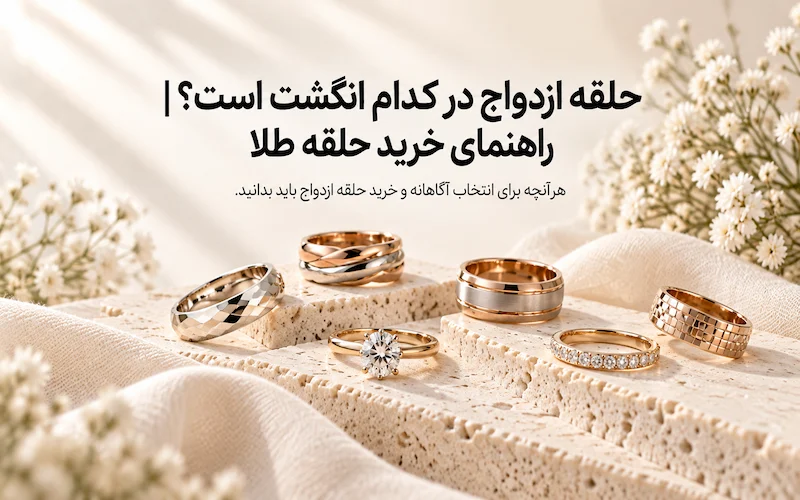 عکس راهنمای خرید حلقه طلا
