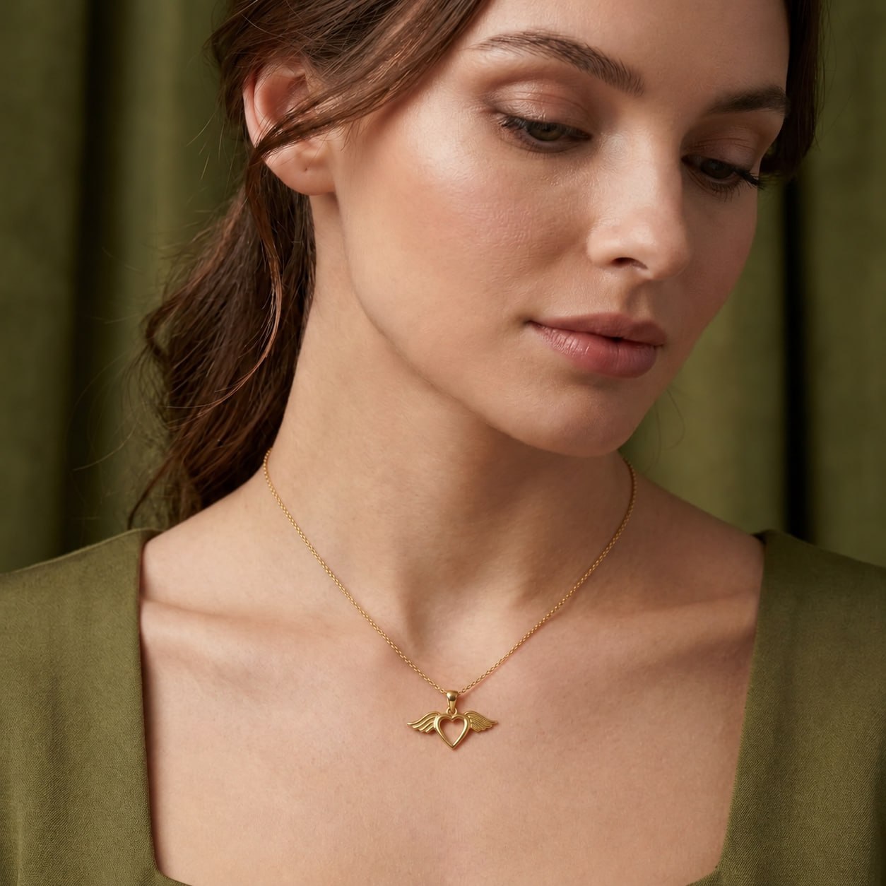 مدال قلب بال دار - تصویر 2